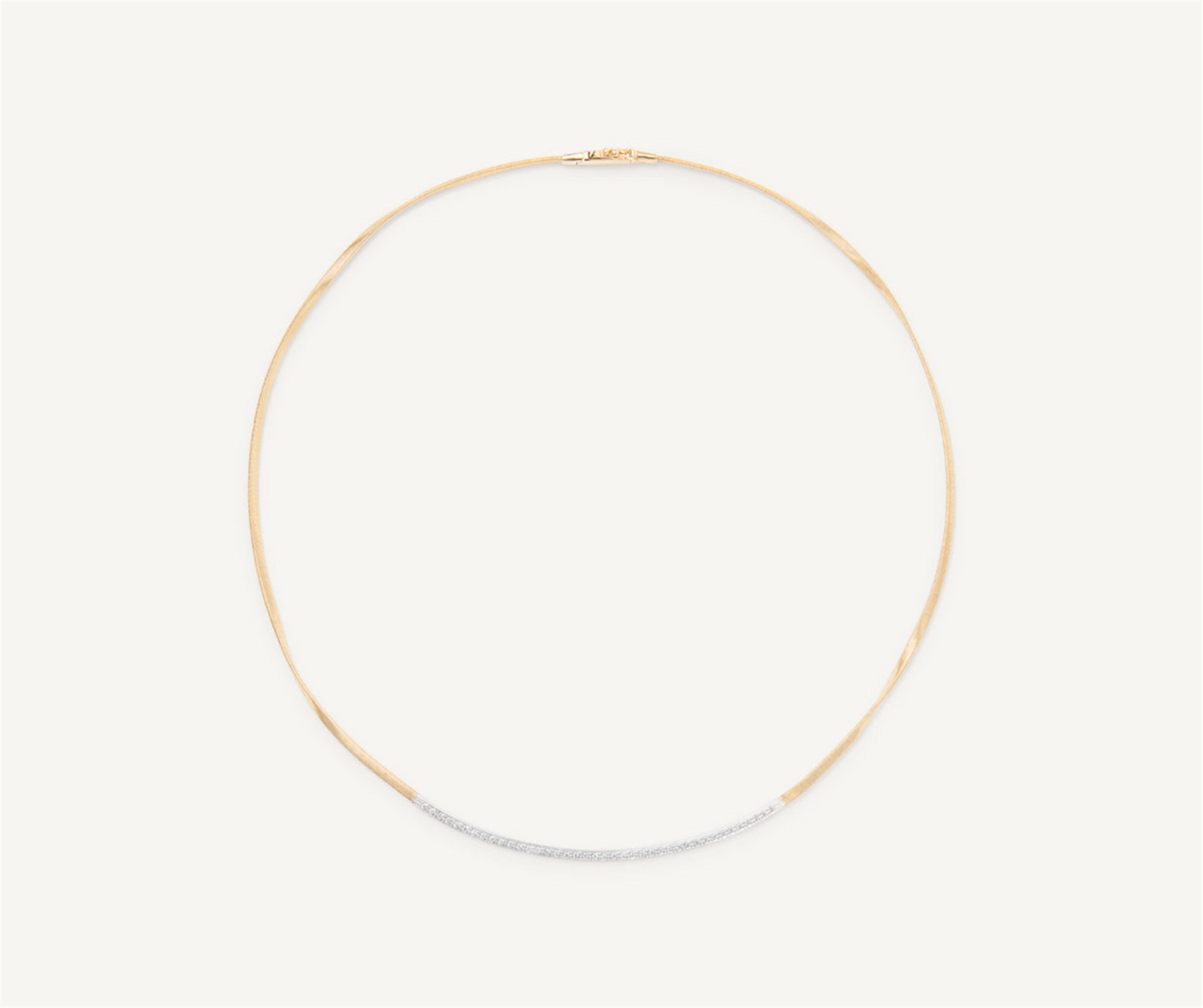 Marco Bicego Marrakech Hand Twisted Diamond Necklace