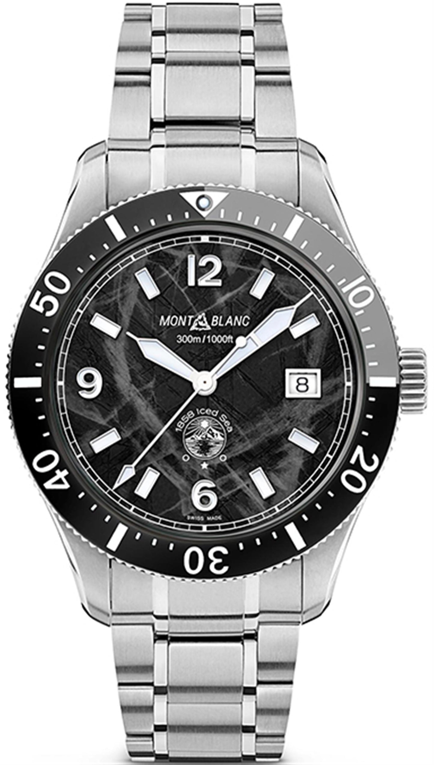 Montblanc 1858 Iced Sea Automatic Date