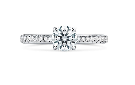 Hearts on Fire 1.5ct Platinum Vela Solitaire Engagement Ring