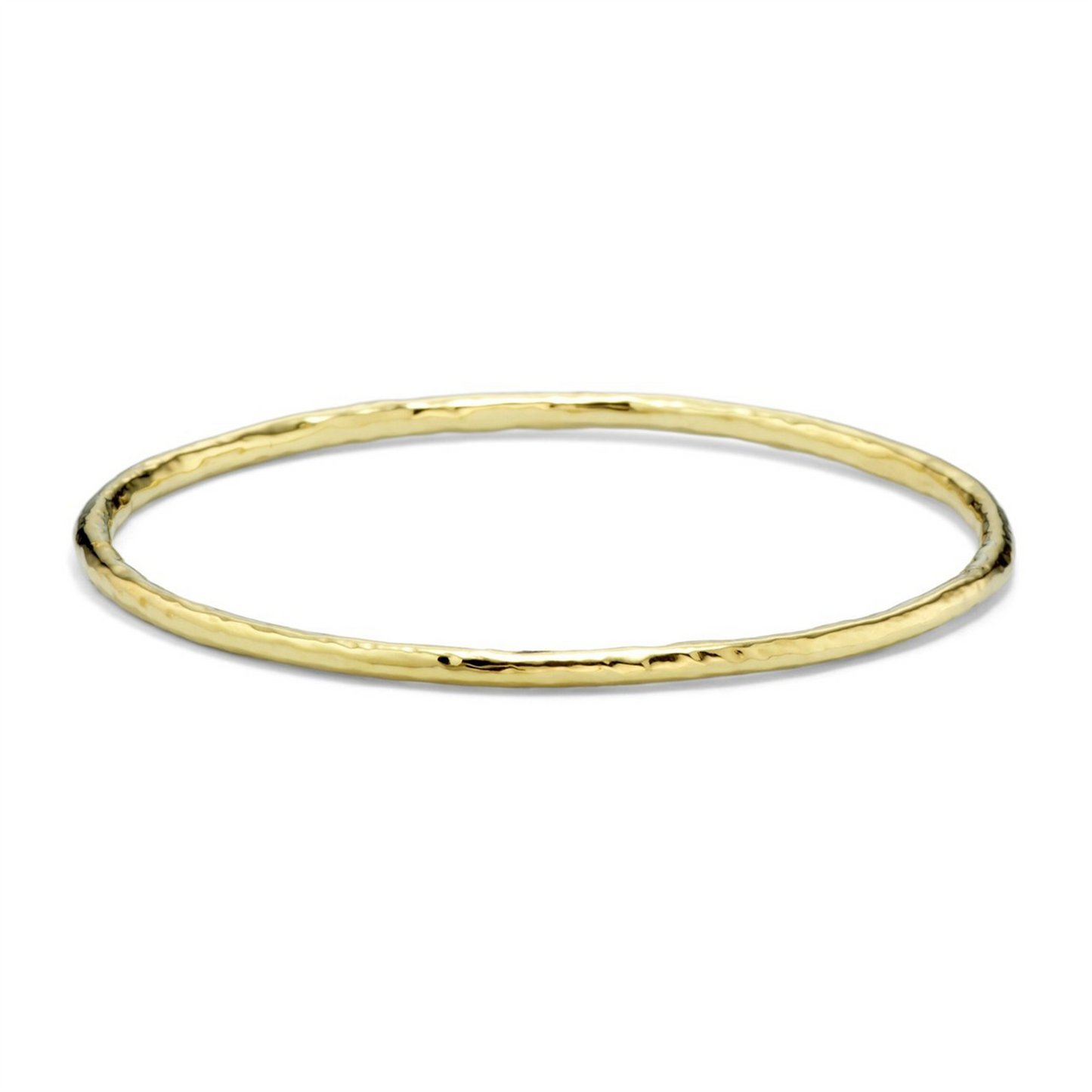 Ippolita Small Hammered Bangle in 18K Gold