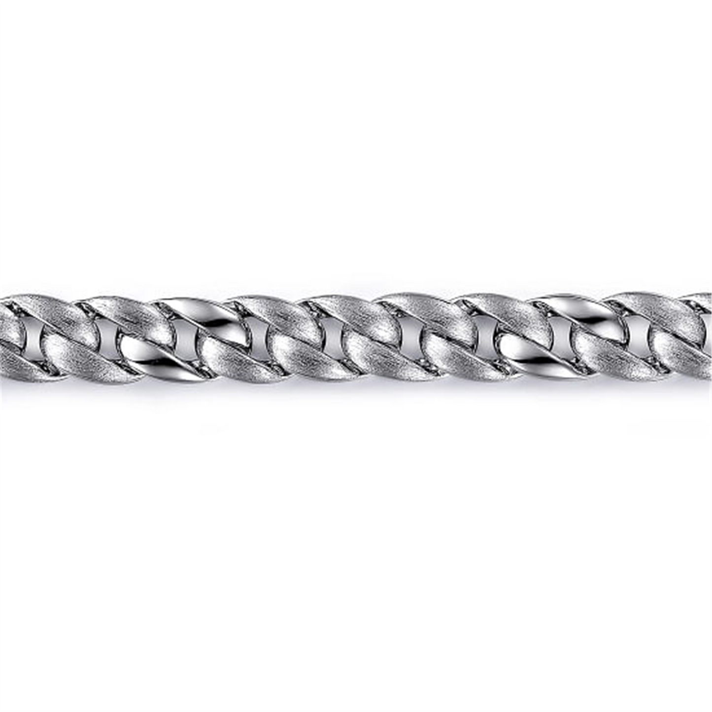 Gabriel & Co. 925 Sterling Silver Cuban Link Chain Bracelet