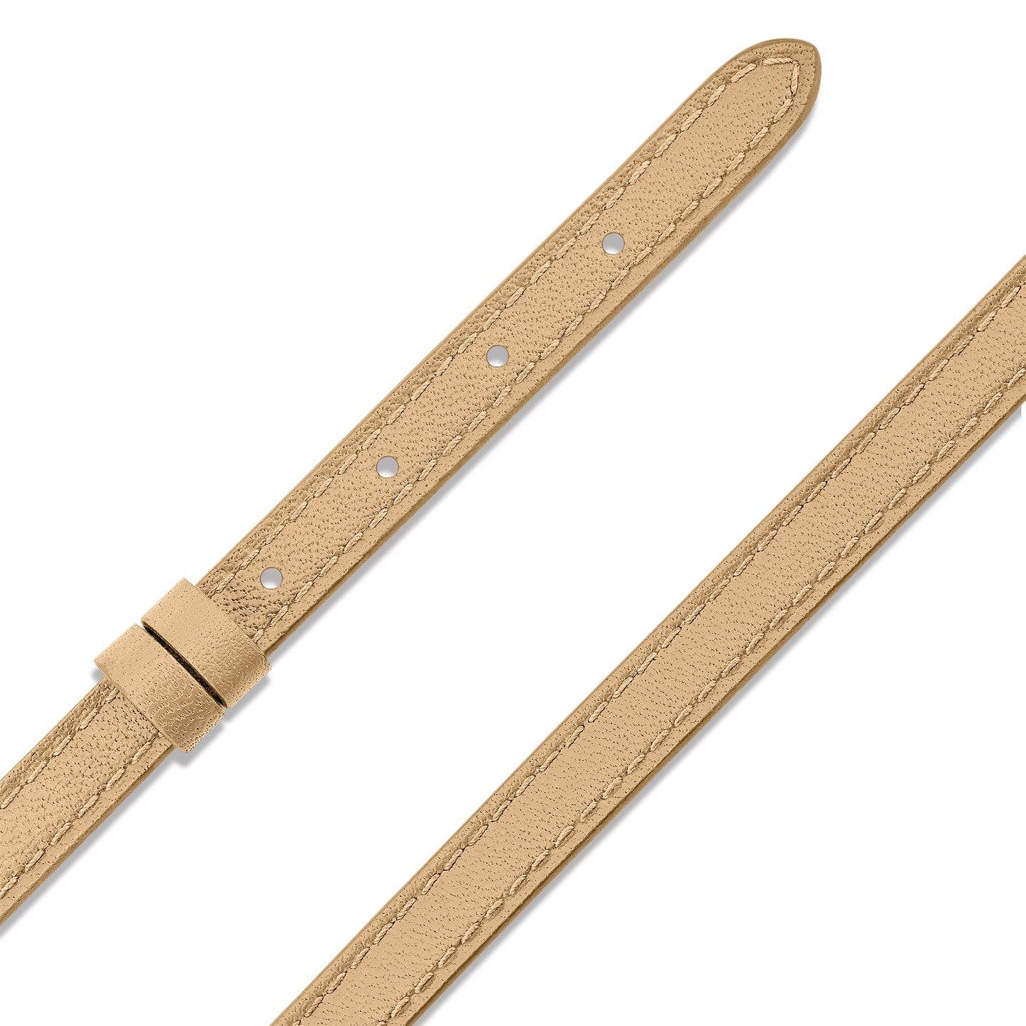 Messika My Move Leather Bracelet - Nude Beige