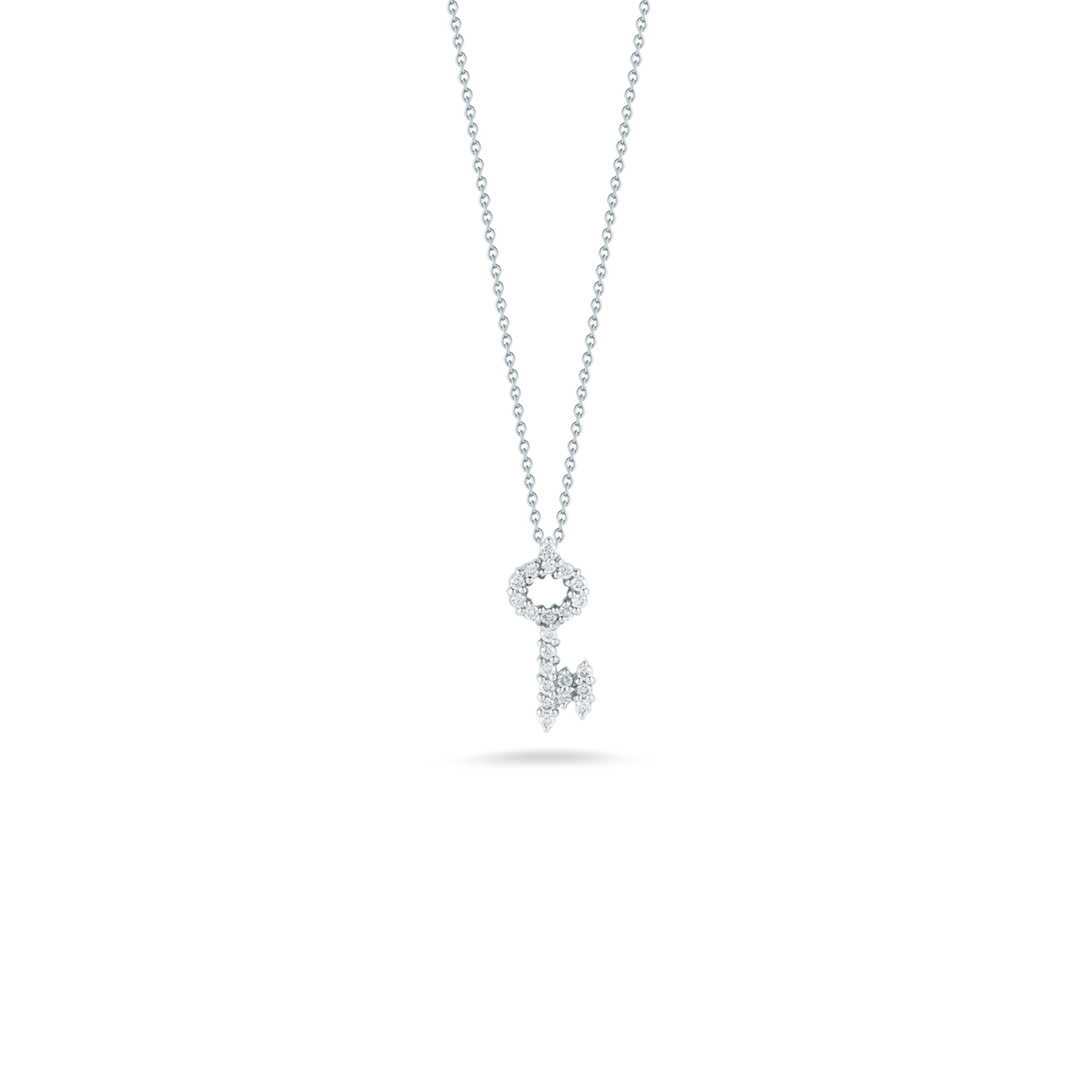 Roberto Coin Diamond Baby Key Necklace