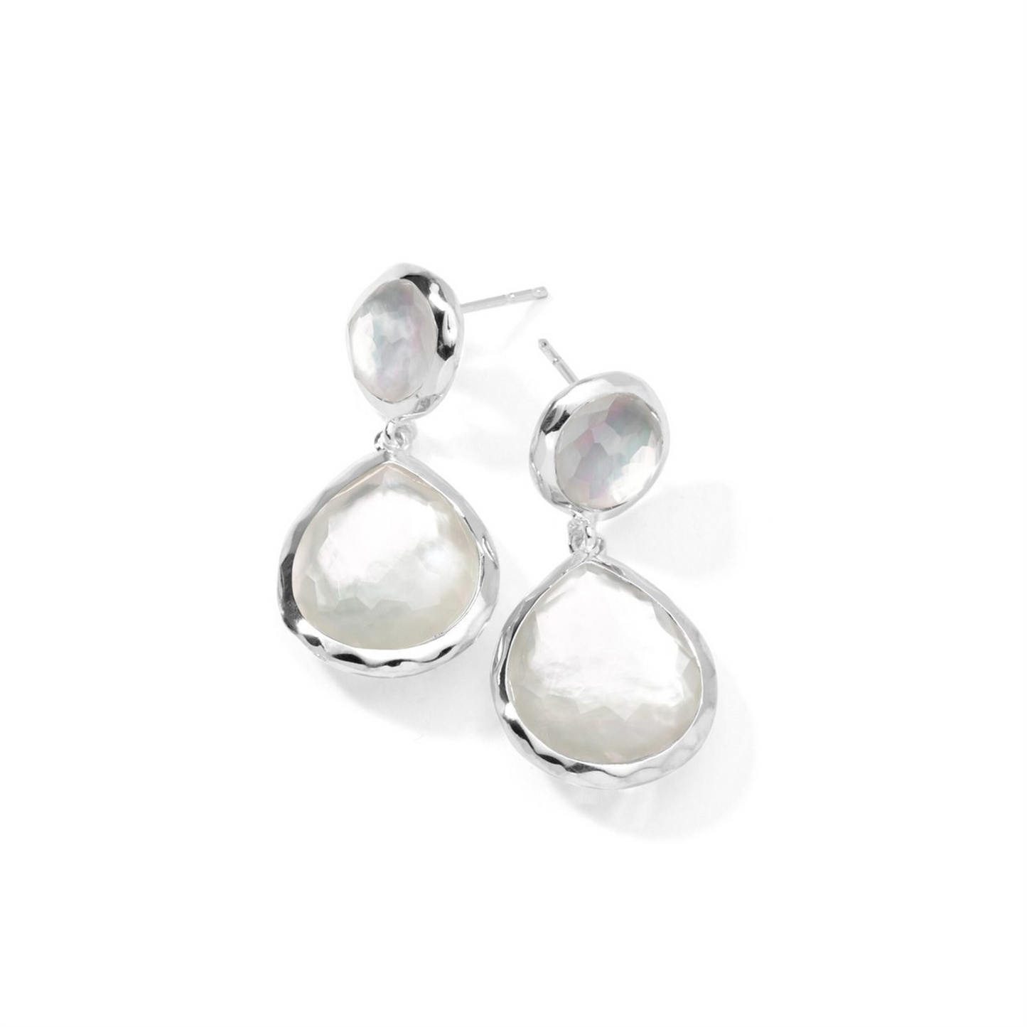 Ippolita 2-Stone Earrings in Sterling Silver