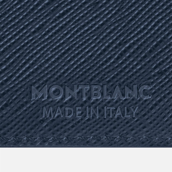 Montblanc Blue Leather Sartorial Passport Holder