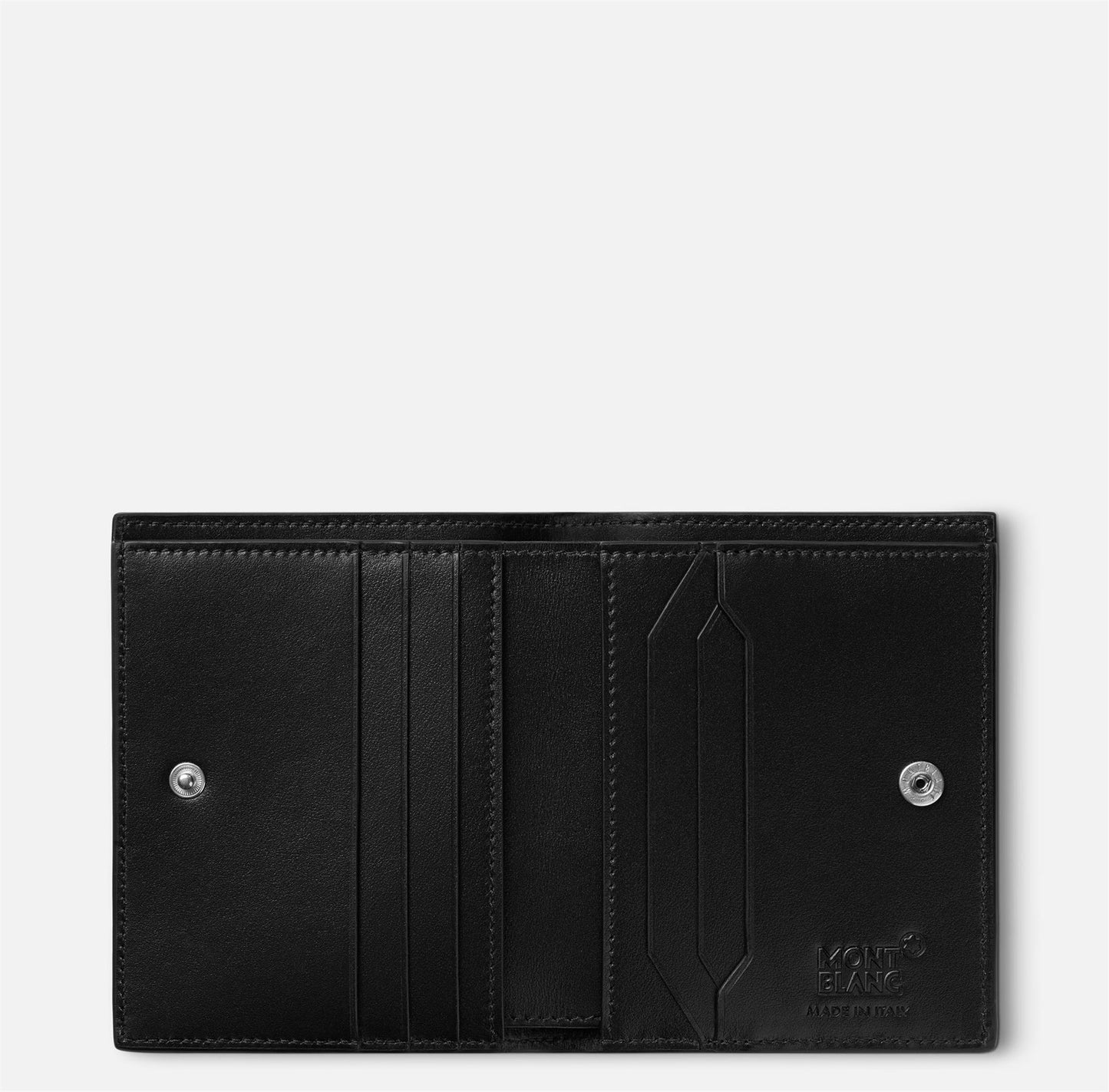 Montblanc Meisterstock Black Compact Wallet 6cc