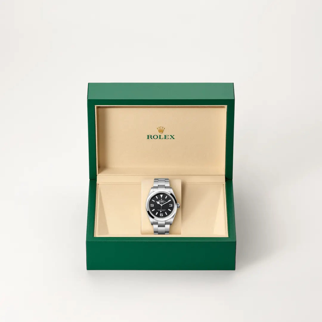 Rolex Explorer 36 Oyster, 36 mm, Oystersteel M124270-0001 – Thomas