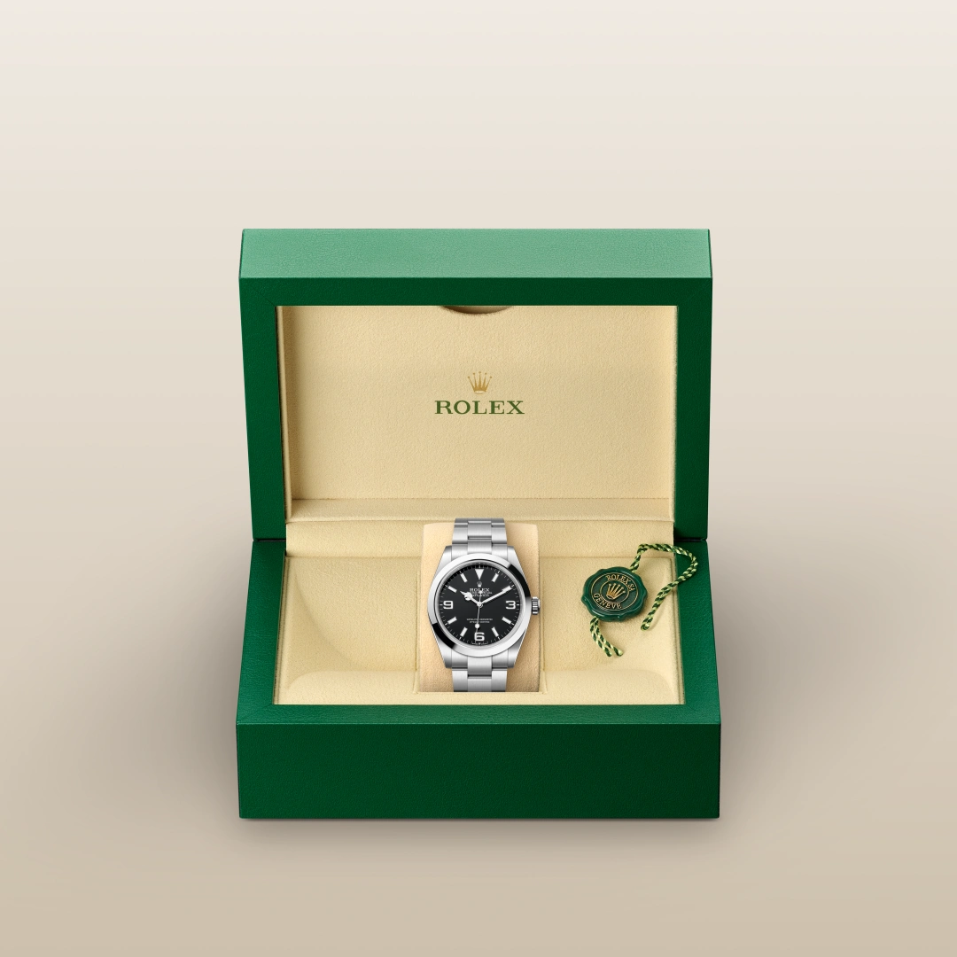 Rolex Explorer 40 Oyster, 40 mm, Oystersteel M224270-0001