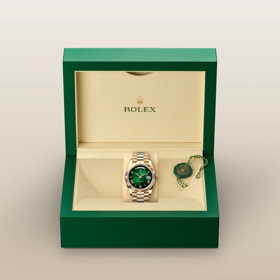 正規/純正品】ROLEX ロレックス 空箱 BOX ケース 緑×グリーン