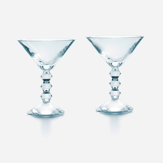 Baccarat Vega Martini Clear Set of 2