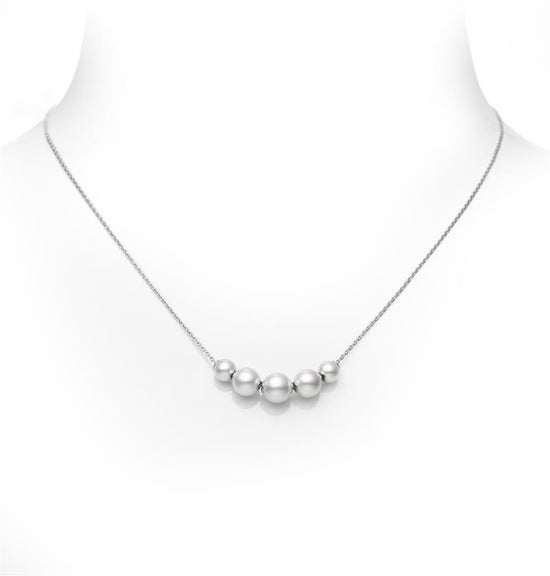 Mikimoto 18" Graduated Pearl Necklace