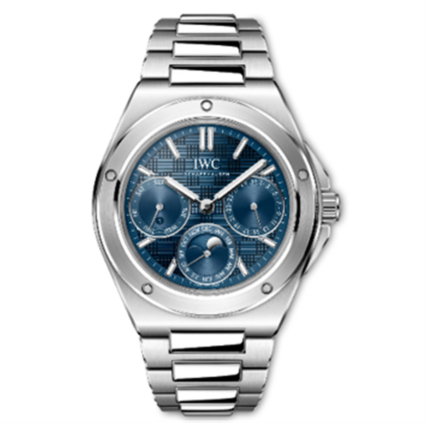 IWC Ingenieur Perpetual Calendar 41mm - Blue Dial & Stainless Steel Bracelet