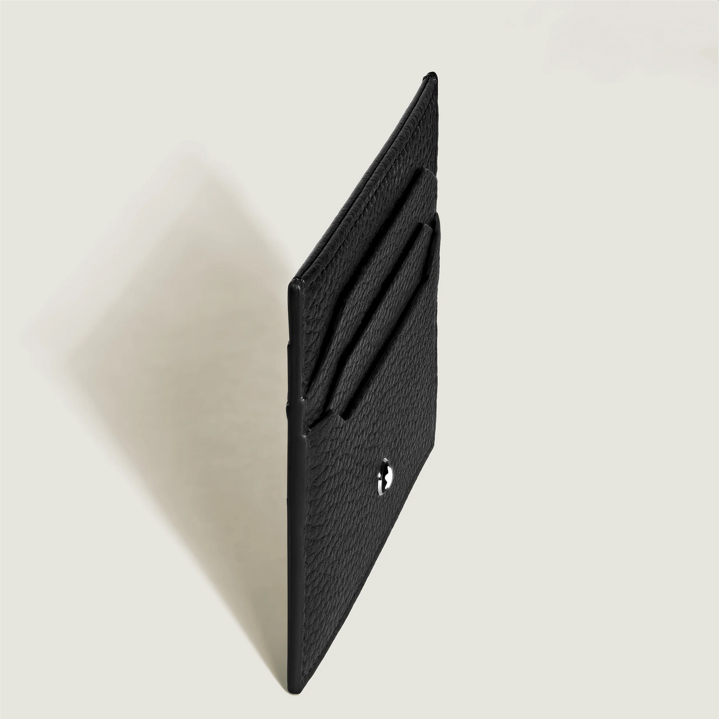 Montblanc Grain 6cc Card Holder in Black