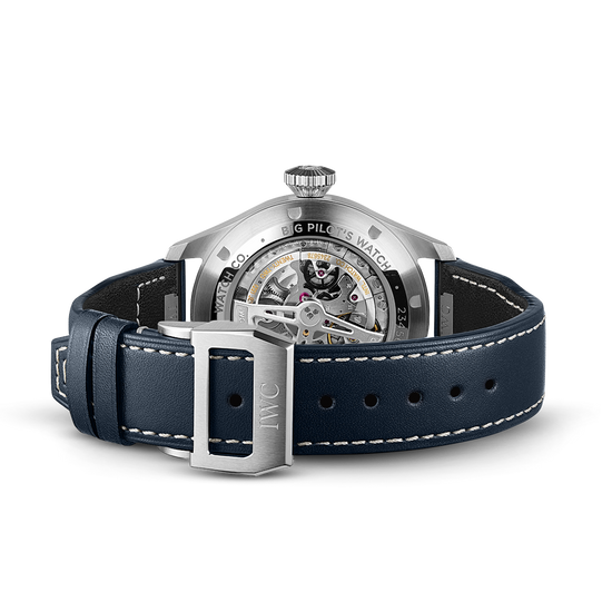 IWC Shaffhausen Big Pilot’s Watch 43mm w/ Blue Dial & Strap