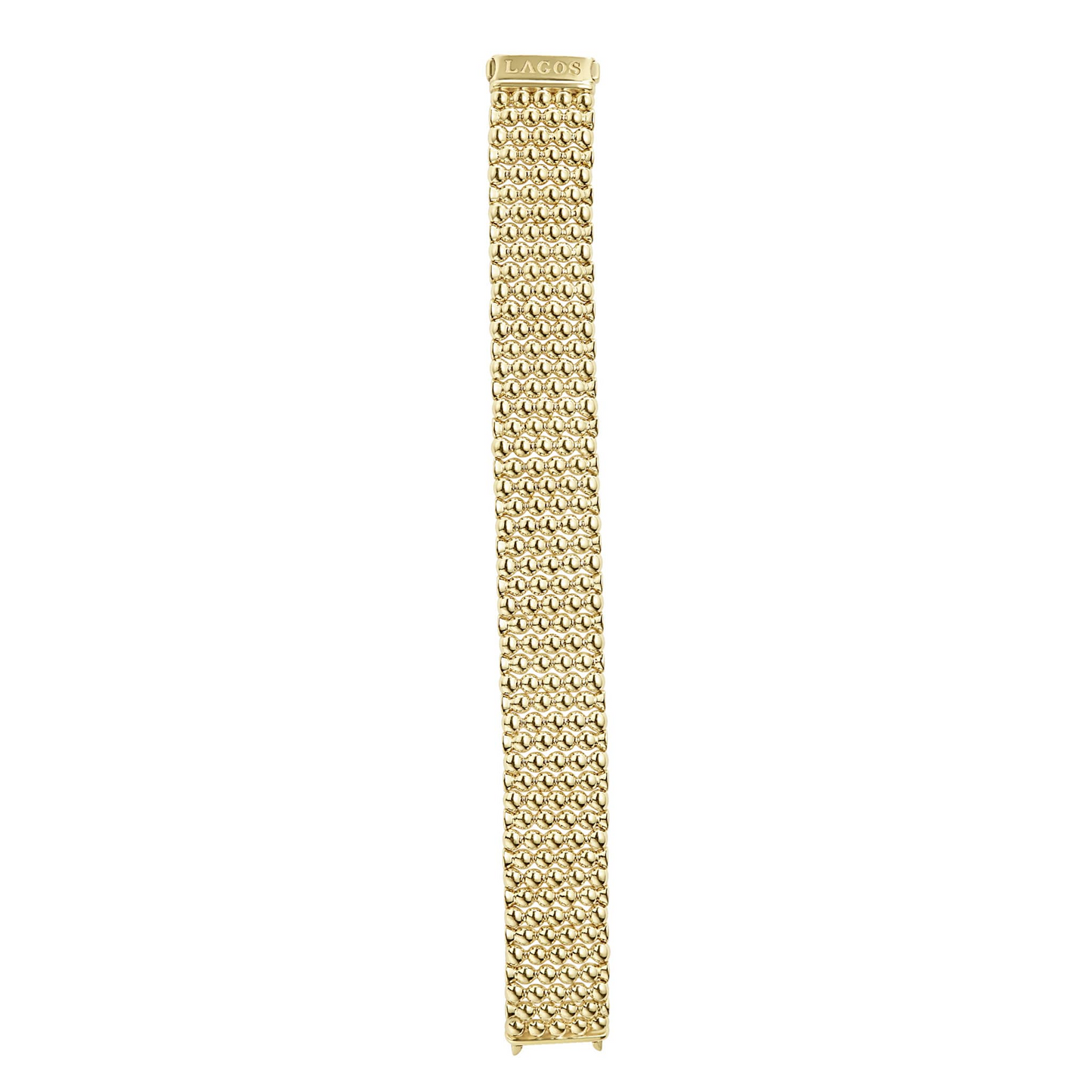 Lagos Statement 18k Gold Caviar Bracelet