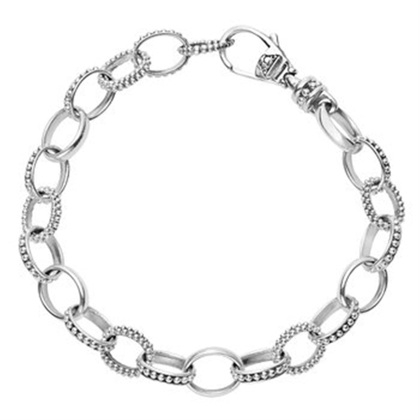 Lagos Caviar Bead Link Bracelet