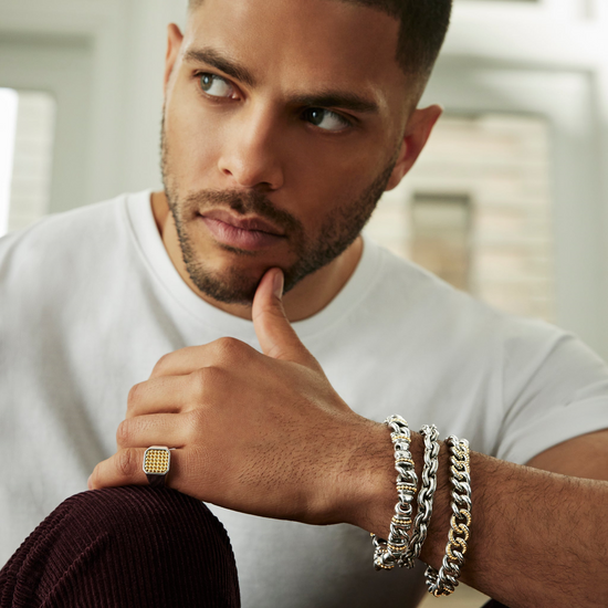 Lagos Double Link Bracelet - 9.5mm