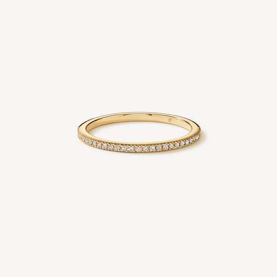 Hearts on Fire Classic Eternity Band in 18k Yellow Gold