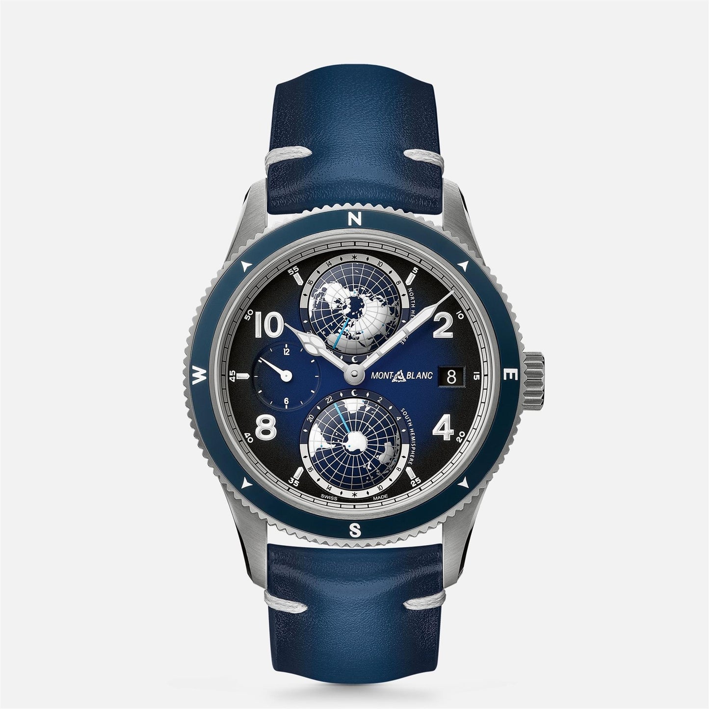 Montblanc 1858 Geosphere, Blue