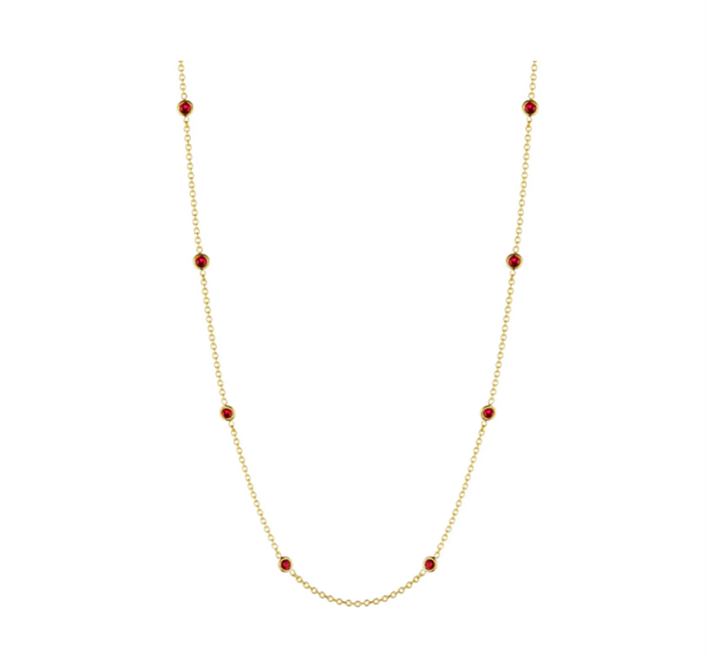 Penny Preville Ruby Eyeglass Chain