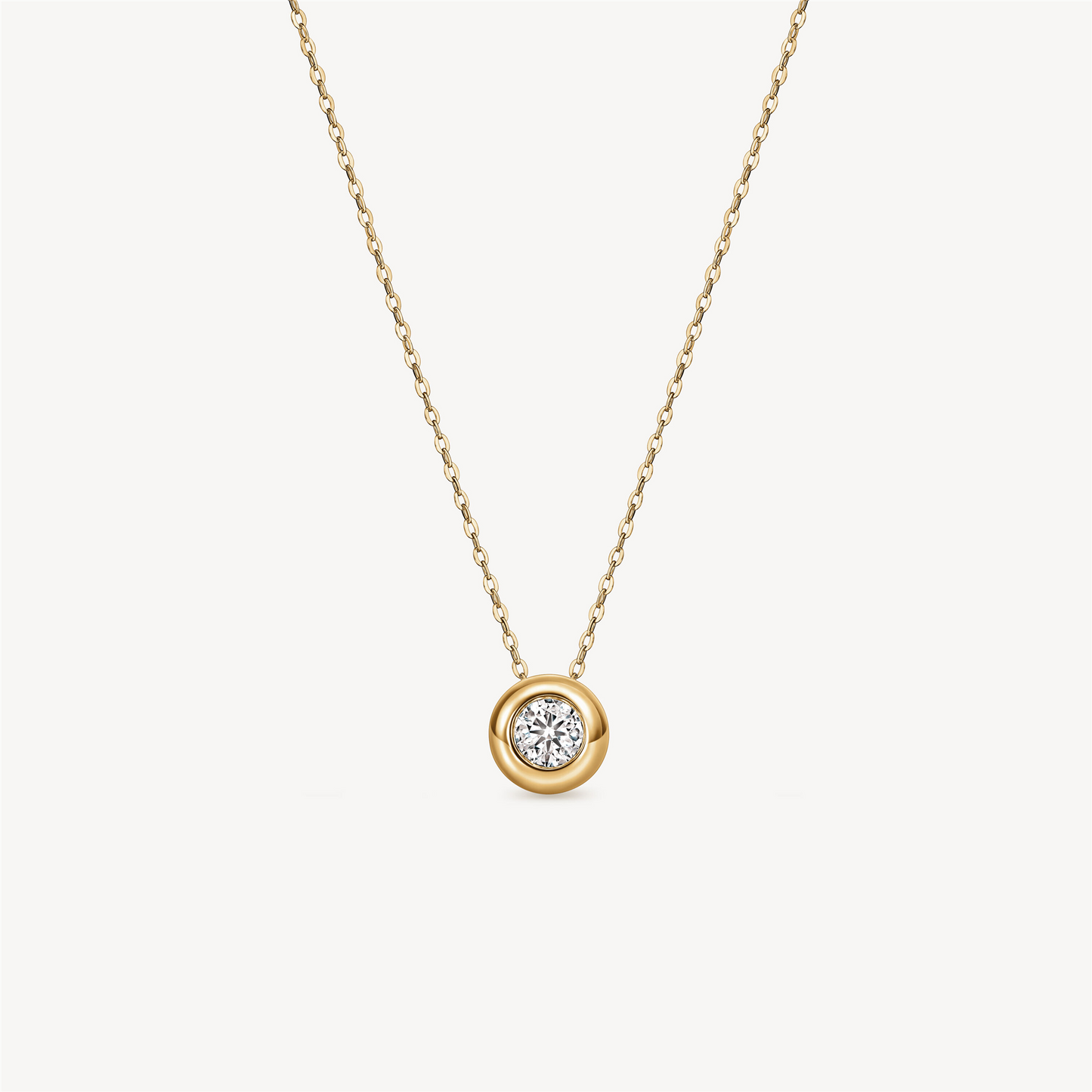 Hearts On Fire Dream Solo Diamond Pendant Necklace in 18k Yellow Gold