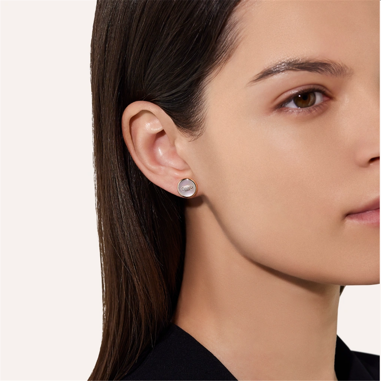 Pomellato Mother-of-Pearls  Pom Pom Dot Earrings