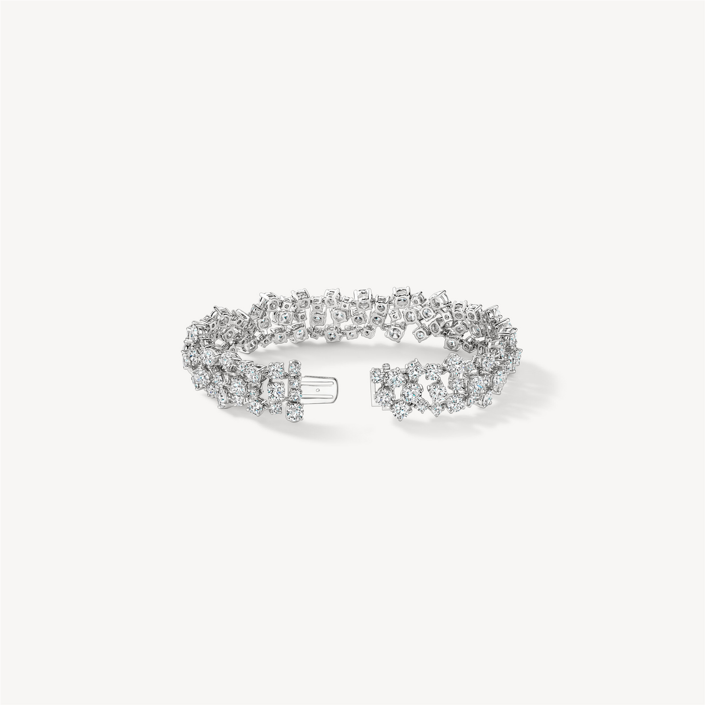 Hearts on Fire Starlight 16.88ct Diamond Bracelet in 18k White Gold
