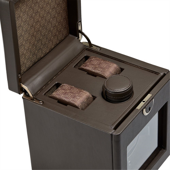 WOLF Earth Single Watch Winder Coffee