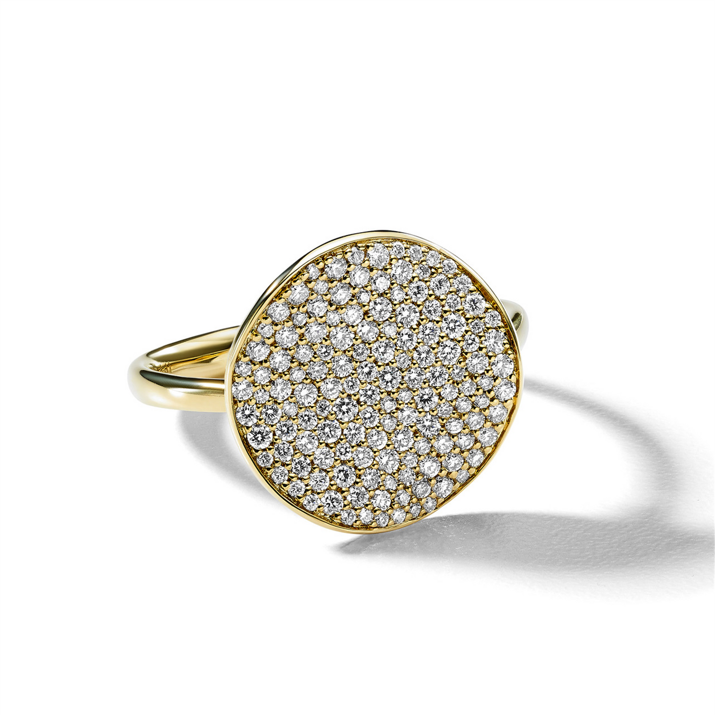 Ippolita Stardust Medium Flower Diamond Ring in Gold