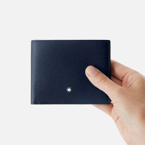 Montblanc Sartorial Blue Wallet 6cc