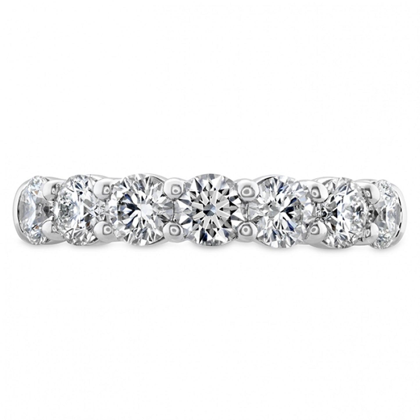 Hearts on Fire Signature 7-Stone 1ct Diamond Band in 18k White Gold