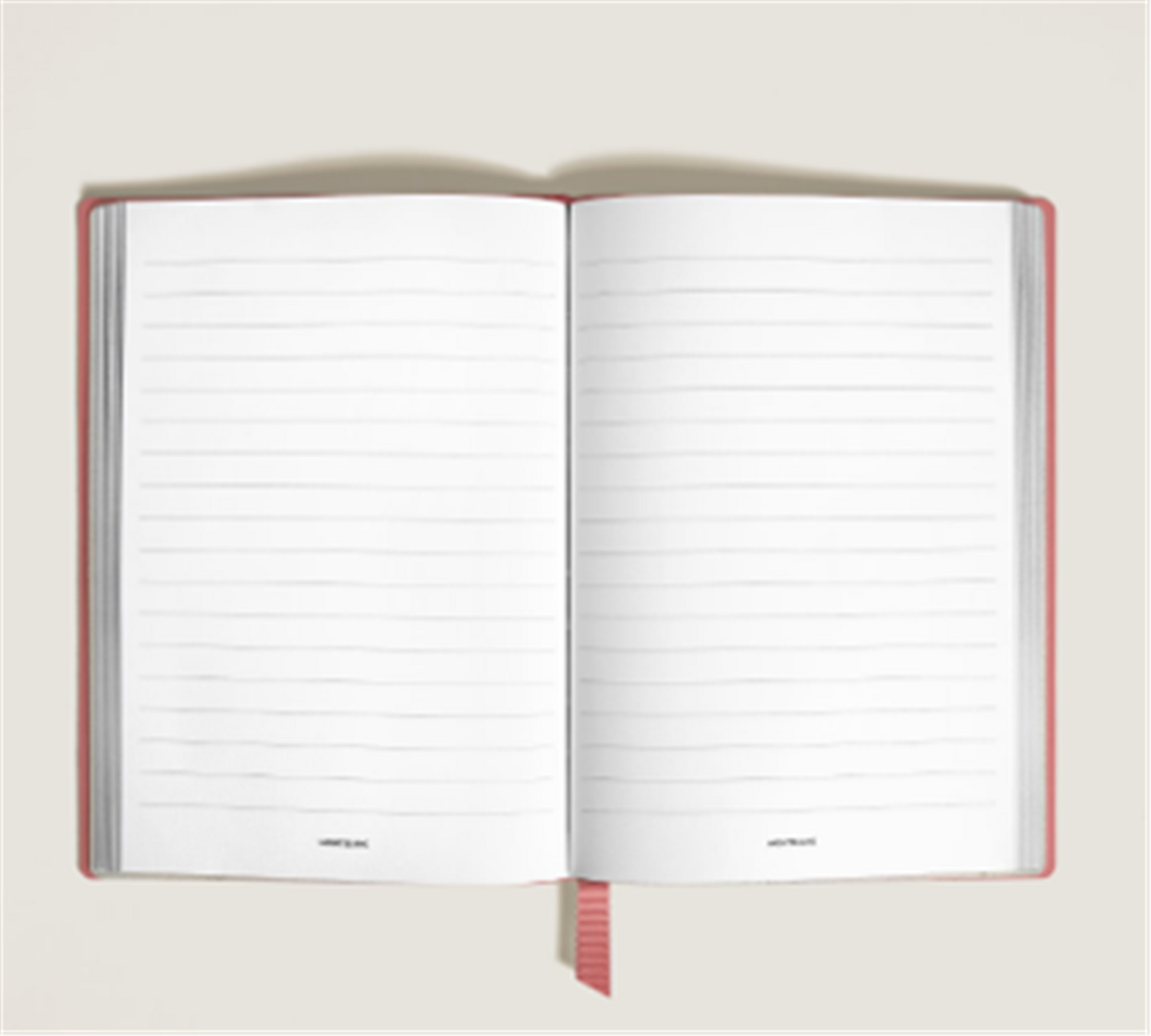 MontBlanc Medium Sartorial Leather Notebook in Blush