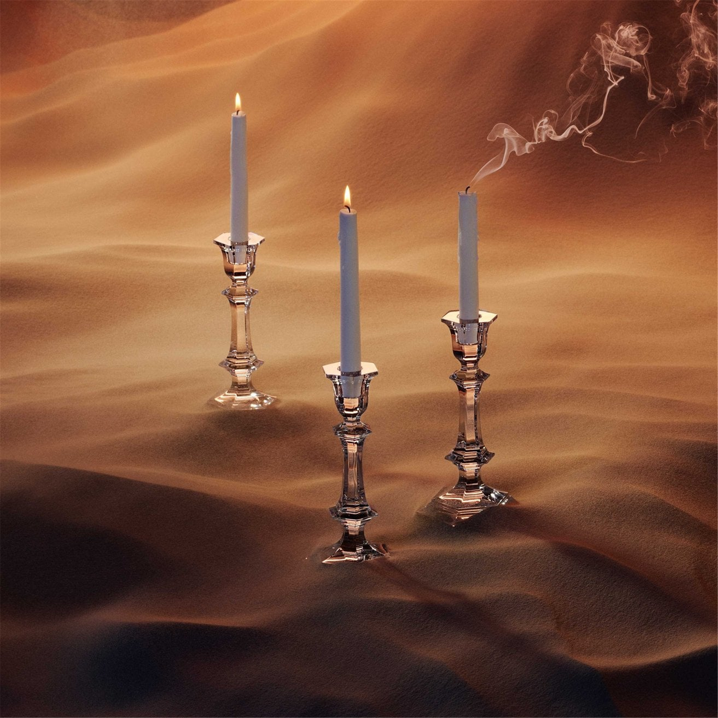 Baccarat Harcourt Candlestick - Set of 2