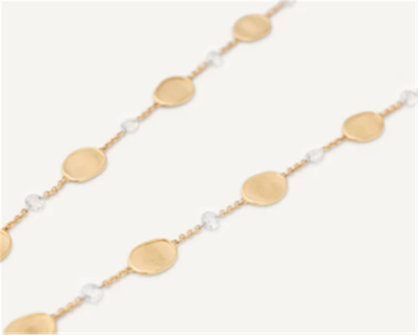 Marco Bicego Luneria 1.55ct Rosecut Diamond Neck in 18k Gold