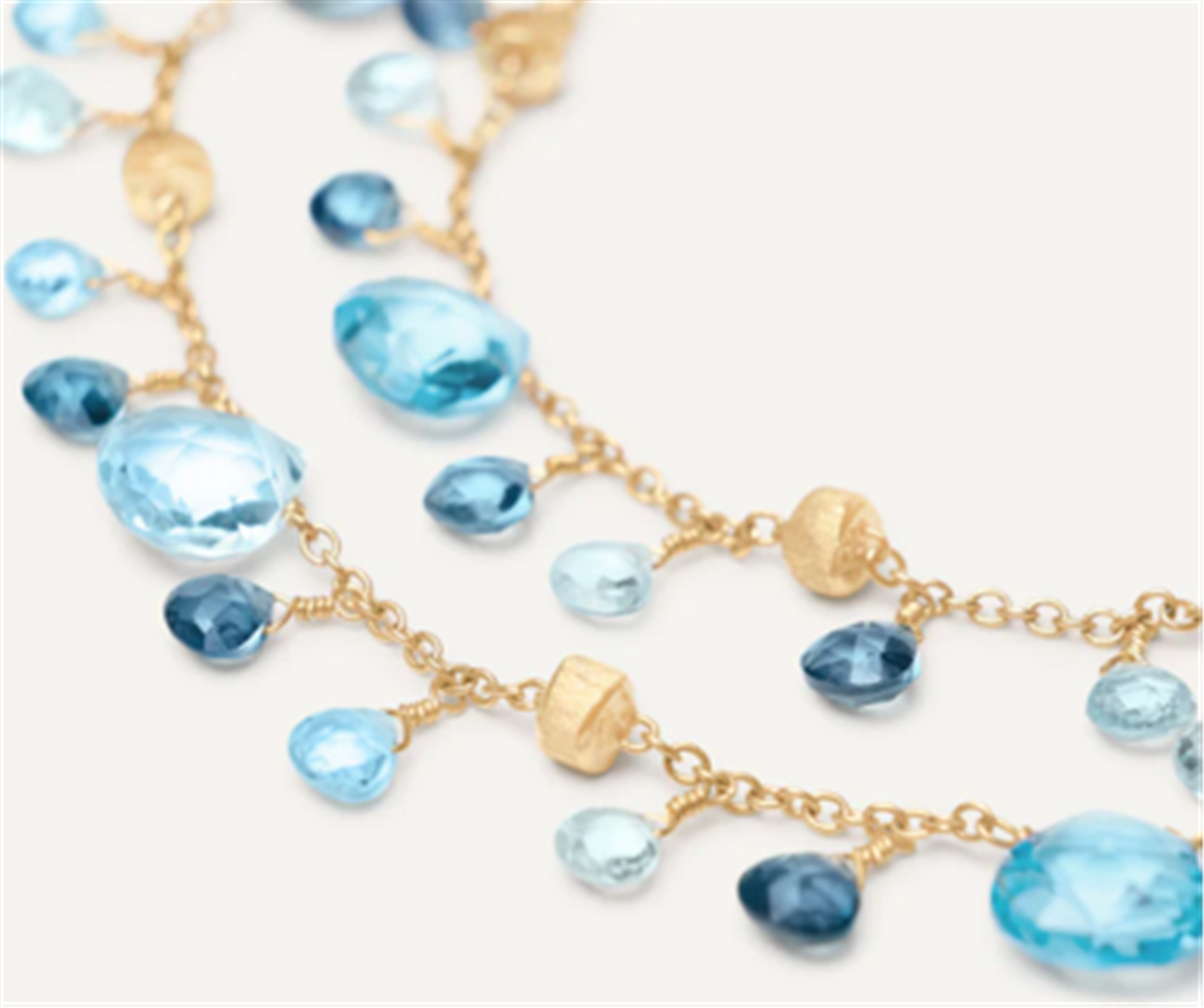 Marco Bicego Paradise Mixed Topaz Bracelet in 18k Gold