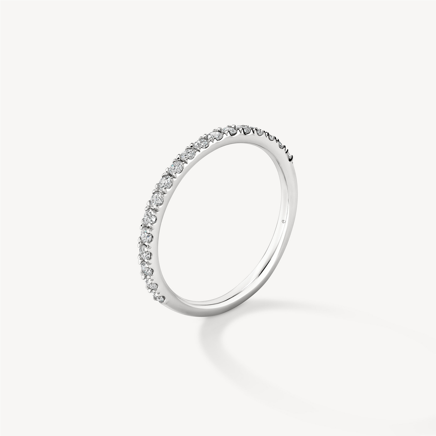 Hearts on Fire Transcend Band in 18k White Gold