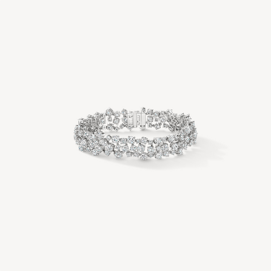 Hearts on Fire Starlight 16.88ct Diamond Bracelet in 18k White Gold