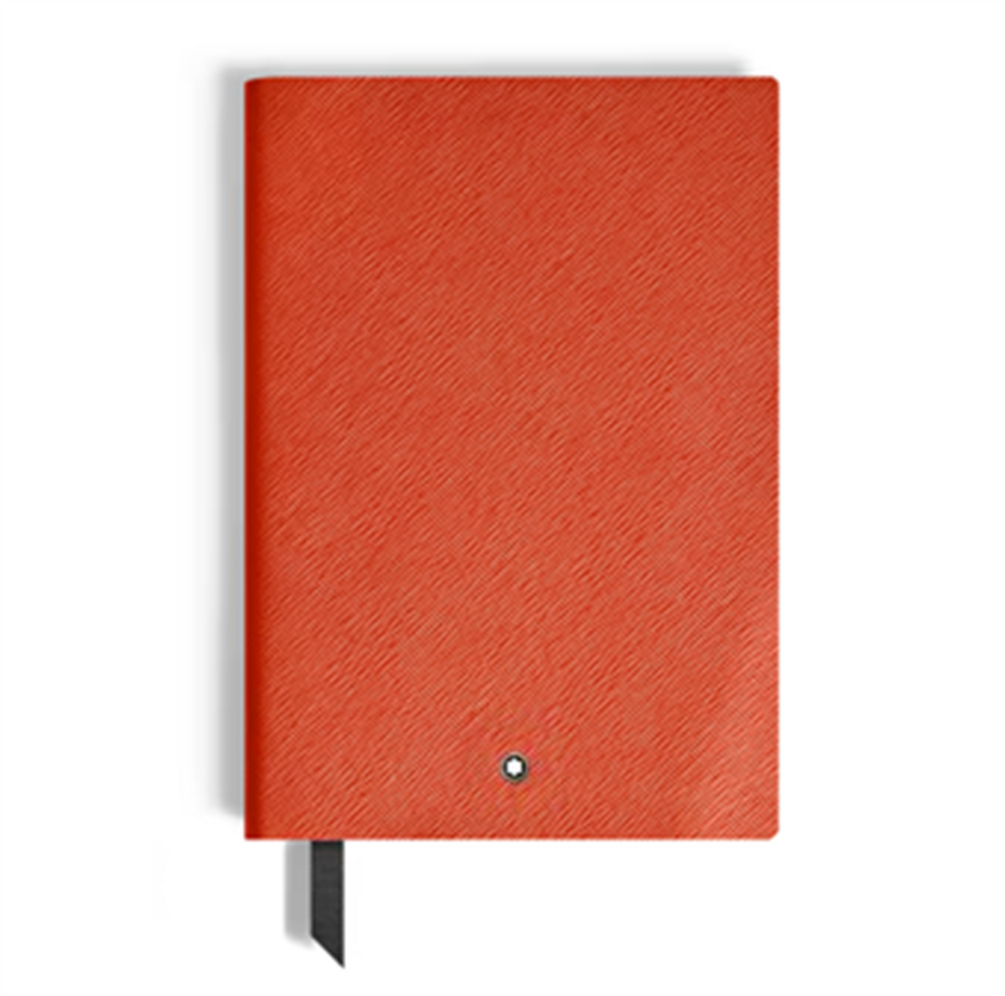 Montblanc Sartorial Leather Notebook in Tangerine, Medium