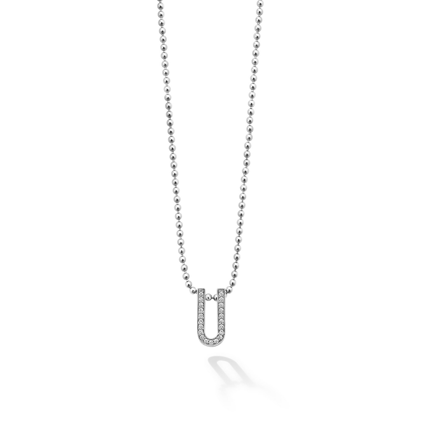Lagos Small Linear Diamond Pendant Necklace
