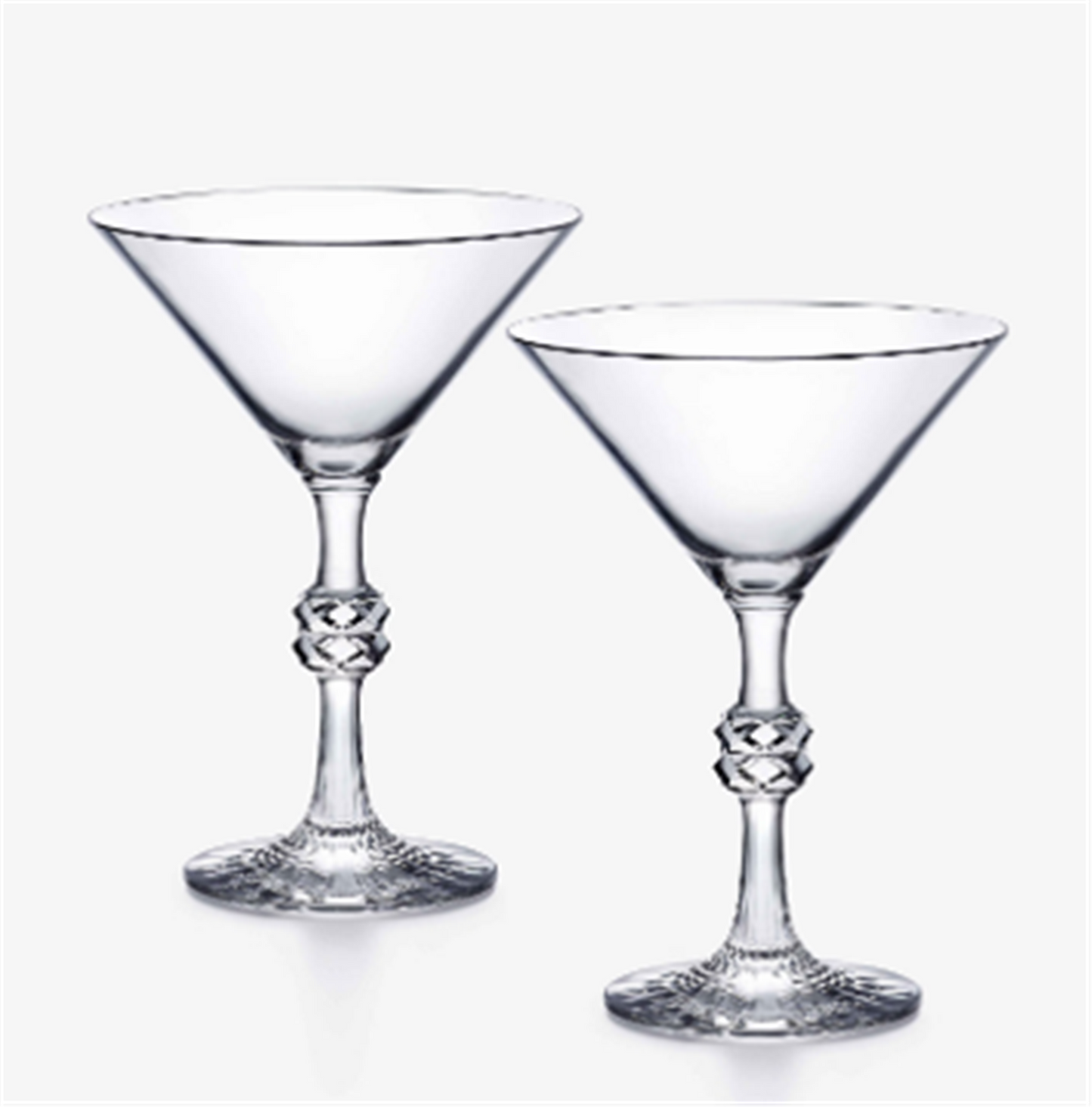 Baccarat Passion Collection by Jean-Charles Boisset Martini Glass Set of 2