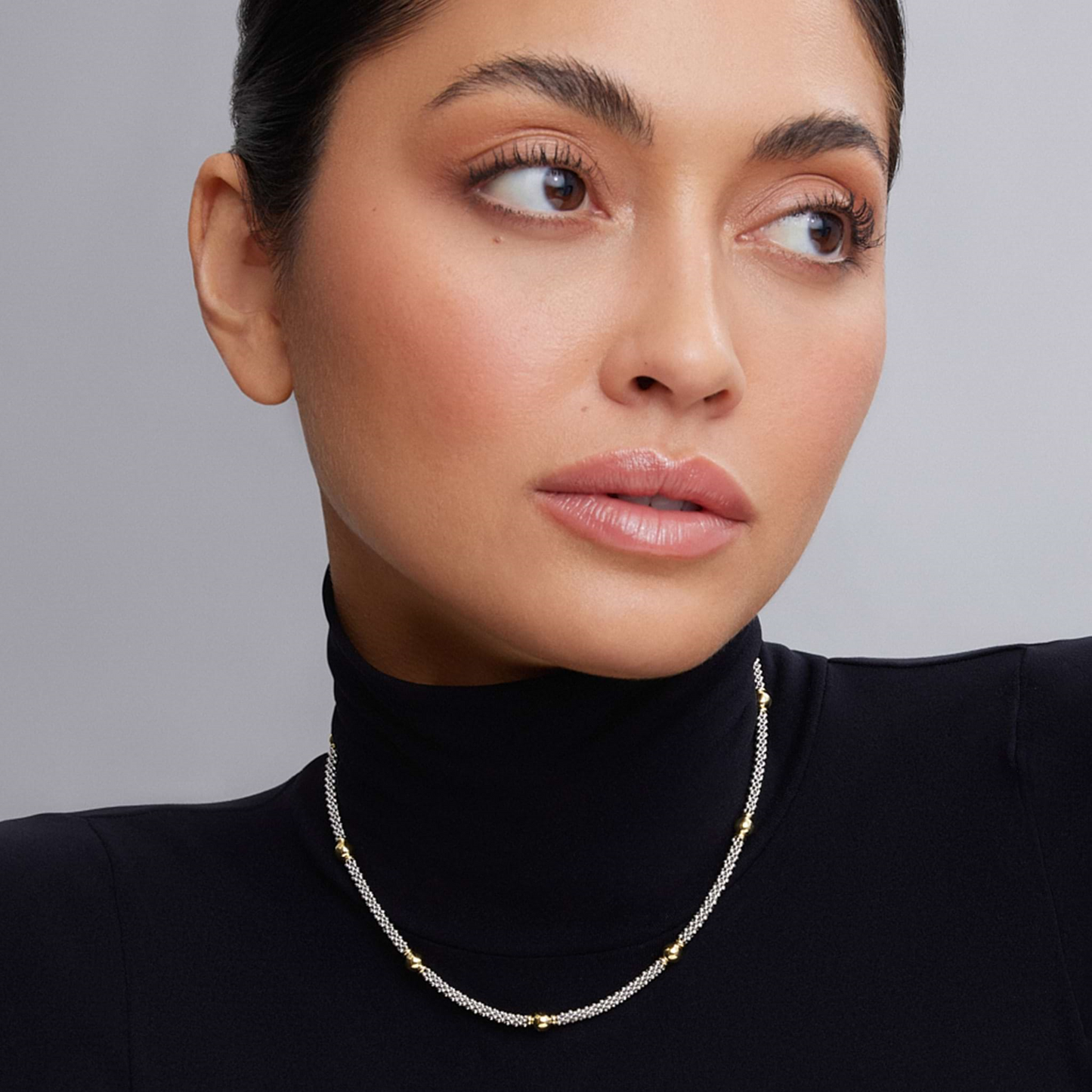 Lagos 18k Gold Station Necklace