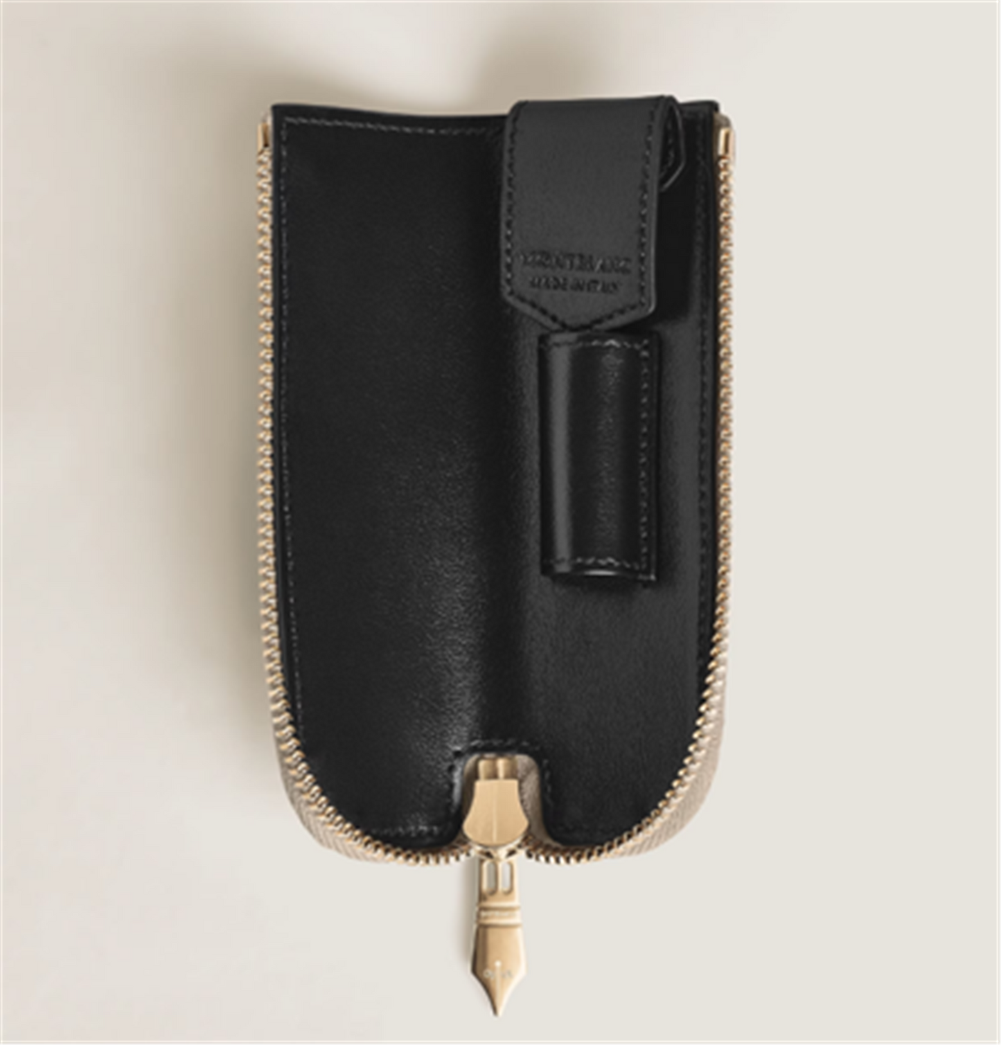 MontBlanc Heritage Baby 1-Pen Pouch in Cloudy Beige