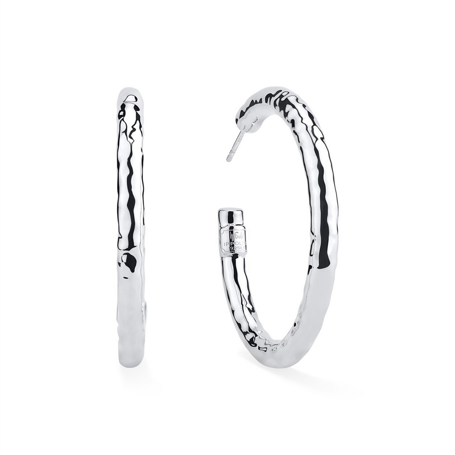 Ippolita Classico Small Hammered Hoop Earrings