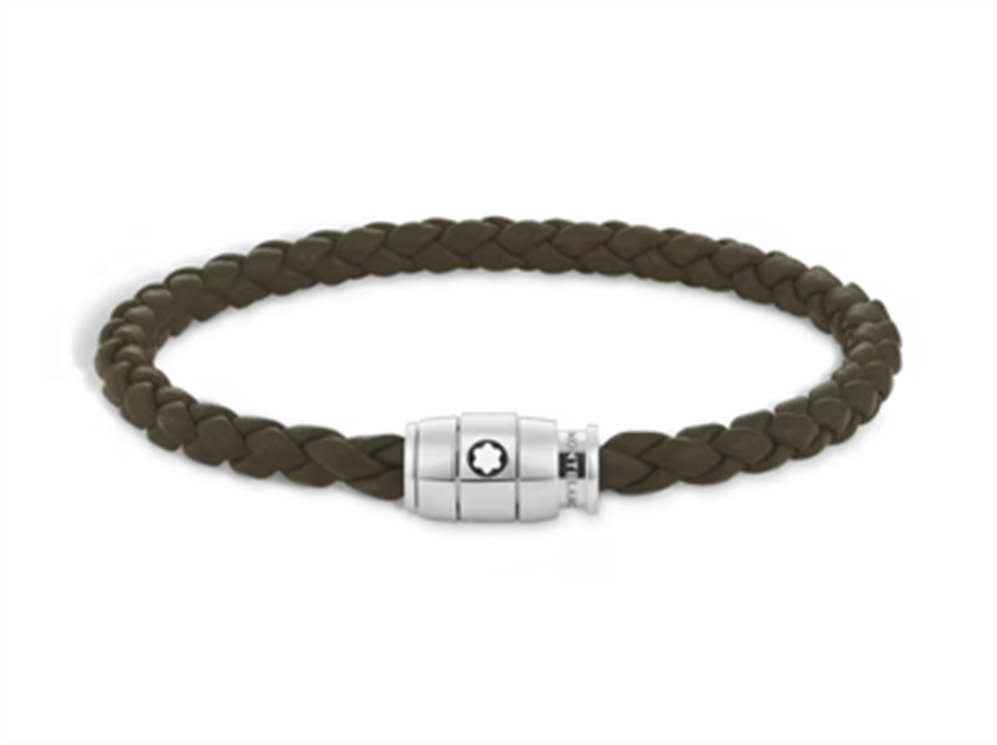 Montblanc Khaki Soft Leather Small Bracelet