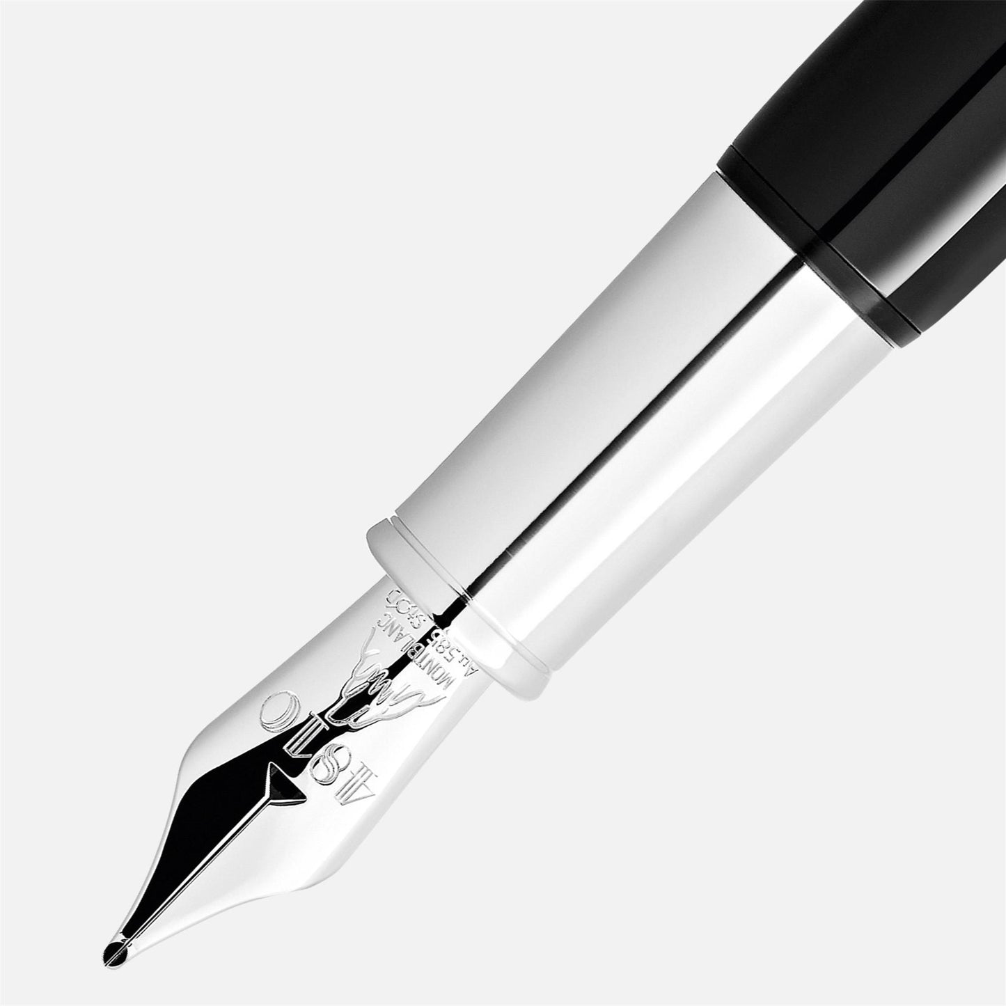 Montblanc Heritage Rouge et Noir "Baby" Special Edition Black Fountain - Medium