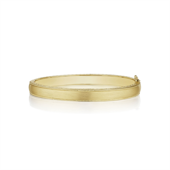 Penny Preville 6.8mm Engravable Gold Bangle