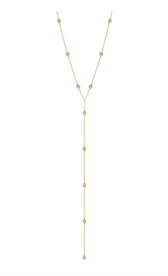Penny Preville Diamond Eyeglass Y Necklace