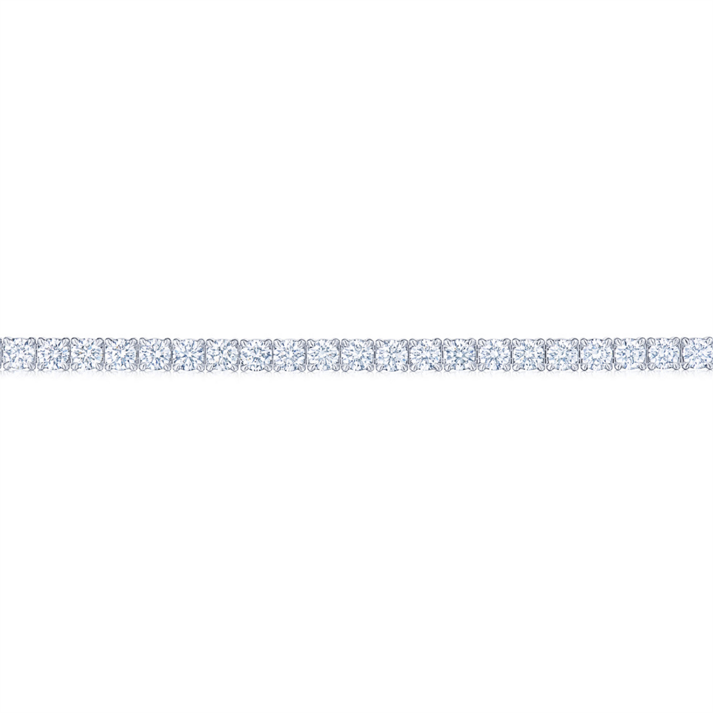 Kwiat 2ct Platinum Riviera Tiara Line Diamond Bracelet