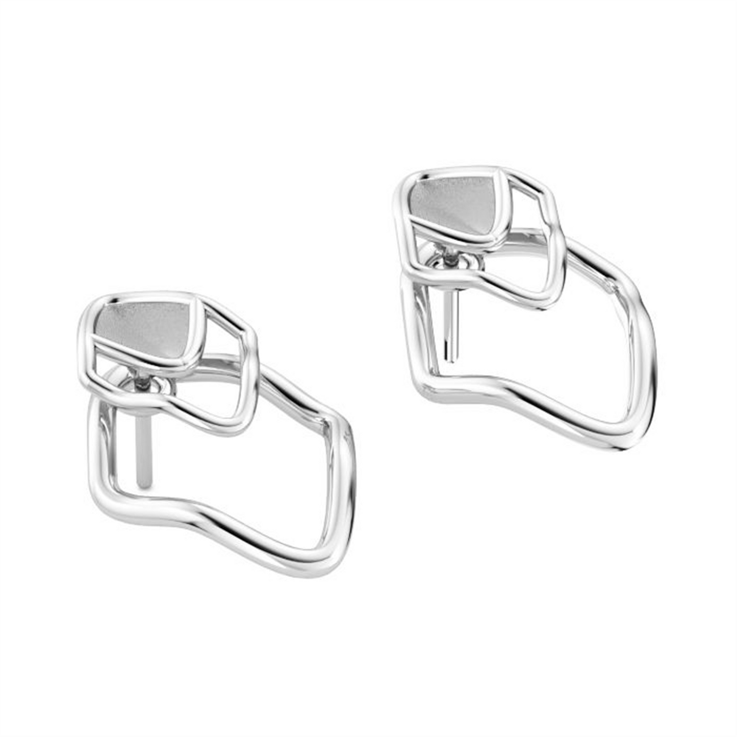 Jamie Turner Arrow Earring Jackets in 18k White Gold