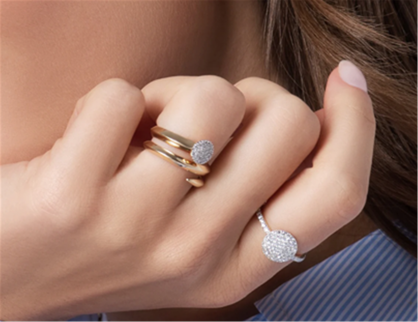 Phillips House Mini Infinity Ring in 14k White Gold